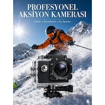 Ultra Hd Video Çekimi İçin Profesyonel Aksiyon Kamerası