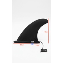 Peaxup Şişirilebilir Sup Paddle Board Küçük Kızaklı Fin Yan Yüzgeç 1 Adet