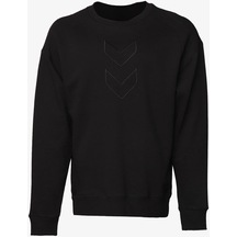 Hummel Hmleverett Sweatshırt Erkek Siyah Sweatshirt 921675-2001