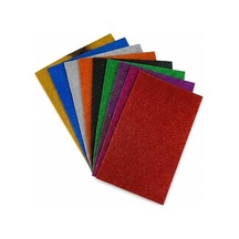 Simli Eva Yapışkanlı 10 Renk 10 Adet 20x30 Cm 1