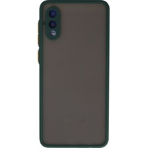 Samsung Galaxy Uyumlu , A02 Kılıf Montreal Silikon Kapak - Yeşil
