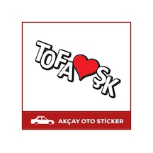 Tofaşk Sticker Araba Sticker Tofaş Araç Sticker Arma Sticker