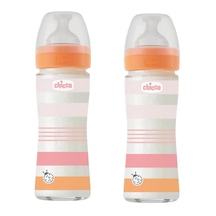 Chicco Wellbeing Cam Biberon 240 Ml - Yavaş Akış 2 Adet