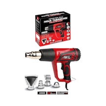 Assur 2000W 2 Kademeli 4 Başlıklı Sıcak Hava Tabancası - 3085