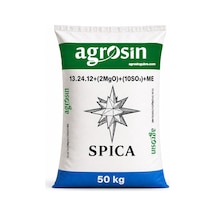 Agrosin Spica 13.24.12+(2MgO)+(10SO3)+ME Granül NPK Taban Gübresi 50 kg -