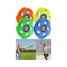 Frisbee Frizbi Fırlatma Diski Disk Atma Oyunu Çocuk Yetişkin Plaj Bahçe Oyuncak 24 Cm 4lü