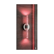 Bubbleflux Small 31 Cm Modern Tasarım Led Aplik - Duvar Lambası - Antrasit Gri - Elektrikli - Rgb Kumandalı Antrasit Rgb Elektrikli Kumandalı