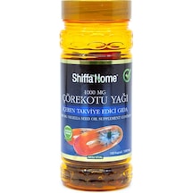 Shiffa Home Çörekotu Yağı İçeren Takviye Gıda 1000 MG Kapsül