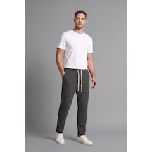 Defacto Regular Fit Beli Bağcıklı Düz Paça Cepli Eşofman Altı F0309ax26auar138 Antrasit-ar138