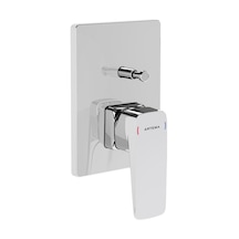 Artema Root Square A42752 Ankastre Banyo Bataryası Sıva Üstü Kr