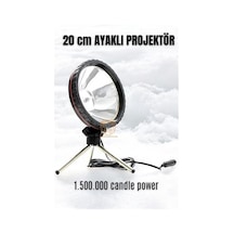 3 Ayaklı El Projektörü 360 Derece Avcı Projektörü Tekne Projektör 426427