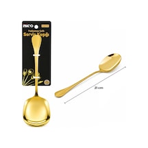 Metal Servis Kaşığı Altın Renk