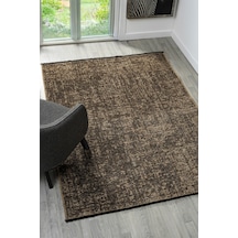 Antik Bej Halı Yıkanabilir Kaymaz Taban Şönil Kilim Dokuma Pamuk Taban Kilim 10102a Bej