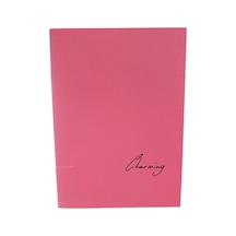 Tokaç A5 Pp Kp. Dikişli 40 Yaprak Defter Çizgili Tok-500-pembe