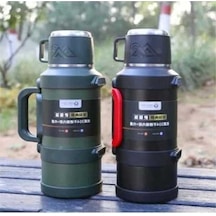 Bosphorusboutique02 Paslanmaz Çelik 3.2l Termos, 48 Saat Sıcak-soğuk, Güvenli Kullanım Çok Renkli