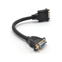 Vga Panel Tipi Dişi - Dişi Ara Kablo - 30 Cm