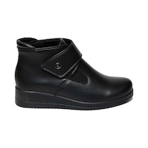 Bestello Cırtlı Poli Taban Comfort Bot 018-l303 Kadın Bot Siyah