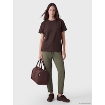 Lcw Modest Yeşil Soft Touch Kadın Eşofman Altı