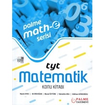 TYT Matematik Konu Math  -  E Serisi Konu Kitabı -  Palme Eğitim