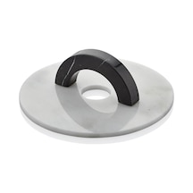 Setabıanca Evza Yuvarlak Sunum Tab. Beyaz 8 8 27 Cm