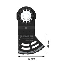1x Pro Ayz 53 Bpb Dual-tec Bıçak Alçıpan Panel, Çivili Ahşap, Genişlik 53 Mm, Professional Aksesuar Çok Fonksiyonlu Makine