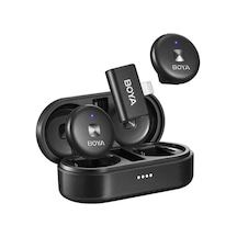 Boya Omic-d Wireless İkili Yaka Mikrofonu Siyah