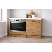 Mia Ankastre Fırın Modülü-çok Amaçlı Dolap -110 Cm -1 Kapaklı-laminat Beyaz Tezgah Dahil Atlantik Çam Mia Ankastre Fırın Modülü-çok Amaçlı Dolap -110 Cm -1 Kapaklı-laminat Beyaz Tezgah Dahil Atlantik Çam