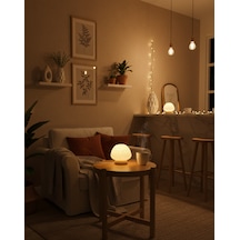 Elana Design Mumi Mantar Abajur - Abajur Ve Gece Lambası Bej