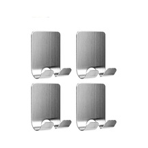 Kangvka Stainless Steel 403 Otomatik Yapışkan Duvar Hook - Tıraş Makinesi, Anahtar, Mutfak Gereçleri, Havlu İçin Dayanıklı Duvar Takımı Diğer