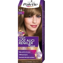 Palette Natural Göz Alıcı Renkler Saç Boyası 7 - 0 Kumral