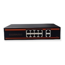 8 Port  10-100 Mbps PoE Switch