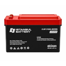 Megacell / Istanbul Battery- 12.8 V 315 Ah Lityum Demir Fosfat Lıfep04 -prizmatik Hücreli