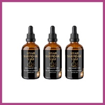 Gees Global Siyah Sarımsak Ve Pirinç Suyu Saç Serumu 50 Ml 3 Adet - Sülfatsız, Parabensiz Gbzs