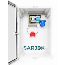 Şarjex Yangın Sönümlemeli 7,4kw Şarj İstasyonu Besleme Panosu 1