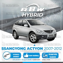 Rbw Hybrid Ssangyong Actyon 2007-2012 Ön Silecek Takımı - Hibrit
