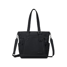 Smart Bags Twill Dimi Kumaş Kadın Omuz Çantası 3331 Siyah Smart Bags Twill Dimi Kumaş Kadın Omuz Çantası 3331 Siyah