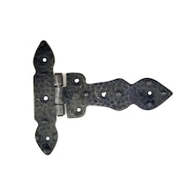 Antika Tarz Dekoratif Pirinç Kuyruklu Düğmeli Menteşe No1 - 117x142 Mm, Oksit 11147012