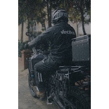 Tech90 Nefes Alır Esnek Özel Üretim Dikişsiz Motorcu Yağmurluk