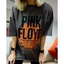 Chamur National Pink Floyd Baskılı Kadın T-Shirt (536415314)