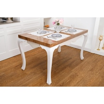 Finezza Lola Jakar Polyester Kumaş Krem Amerikan Servis 33,5x46 cm Krem 4Ad-1380 Krem