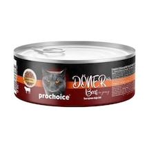 Prochoice Döner Bites Sos İçinde Sığır Etli Yetişkin Kedi Konservesi 70 Gr