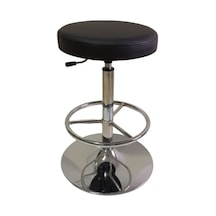 Bar Taburesi Lüks Krom Ayaklı Çemberli