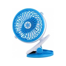 Ml-f168 Masaüstü Klipsli 3 Hız Kademeli Usb Li Fan Vantilatör