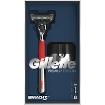 Gillette Mach3 Premium Edition Tıraş Makinesi Standlı