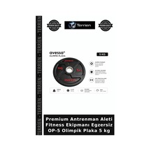 Premium Antrenman Aleti Fitness Ekipmanı Egzersiz Op-5 Olimpik Plaka 5 Kg