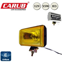 2 Adet Carub Sis Lamba Comet 450 15x8,5x7cm Kapaklı Sarı Sis Farı