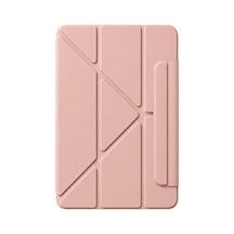 Newface - 920 - Apple İpad 2025 10.9 10.nesil A16 Edz Manyetik Standlı Tablet Kılıfı - - Csmo-tex - Rose Gold