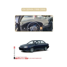 Kia Sephia 1998-2004torpido Koruma Halısı Bej Kenar