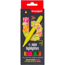 Bruynzeel 4'lü Neon Highlighter Kalem Seti 60283004