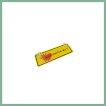 Bşkvirgo Bu Kalp Seni Unutur Mu Yazılı Sarı Dekor Plaka Vantuzlu Cam Süsü 22x7.5cm Bksu2 Bsk2026